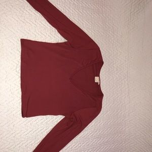 long sleeve pink shirt!